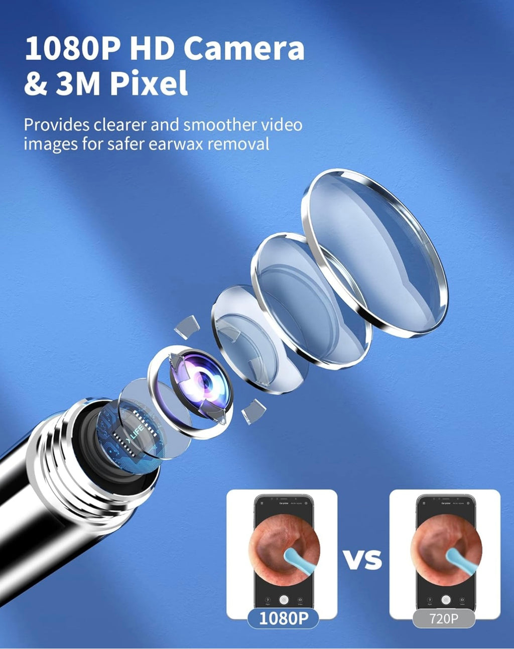 Ear Wax Cleaner Tool With Camera
