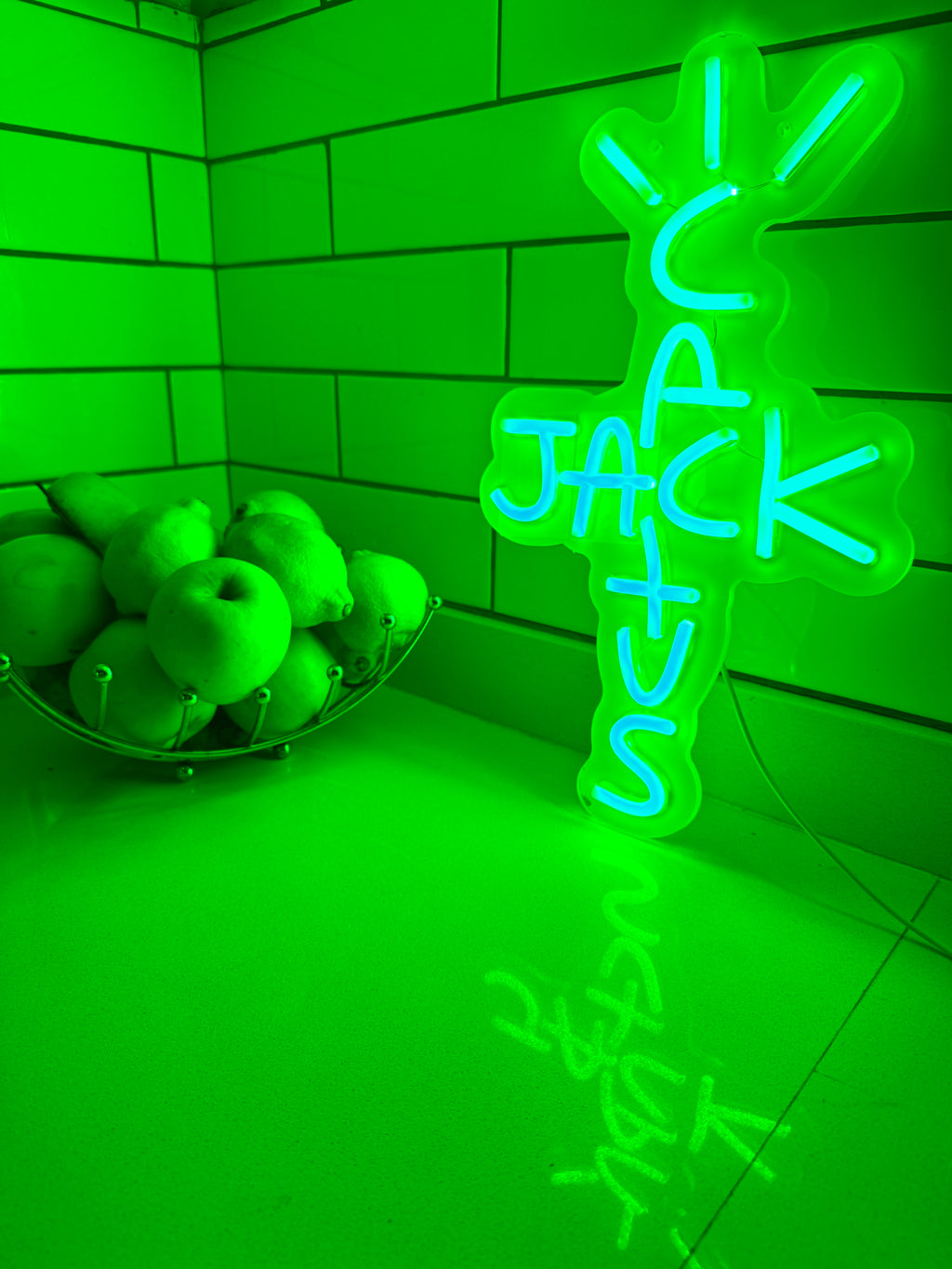 Cactus Jack Neon Sign