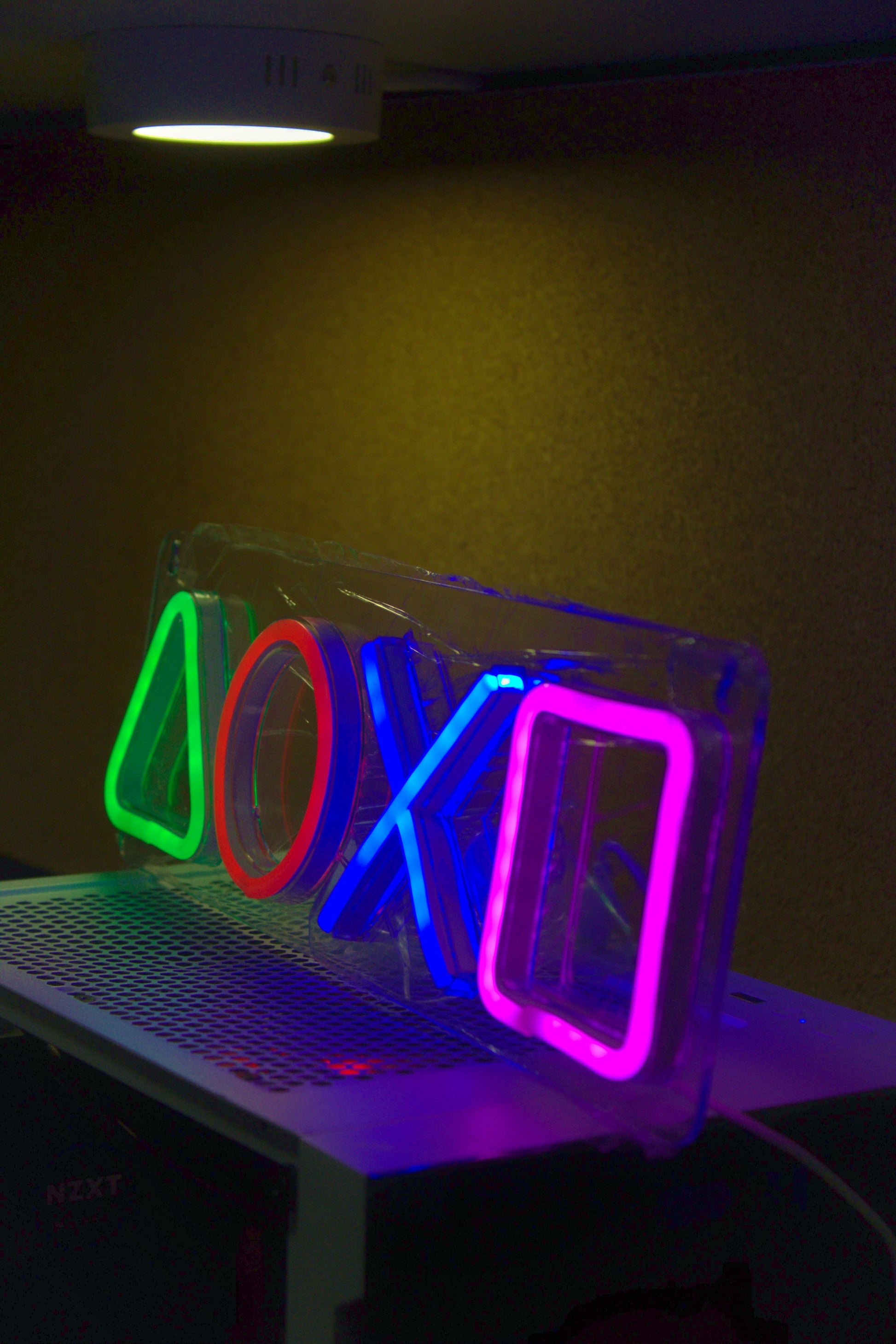 PlayStation Icon Neon Sign