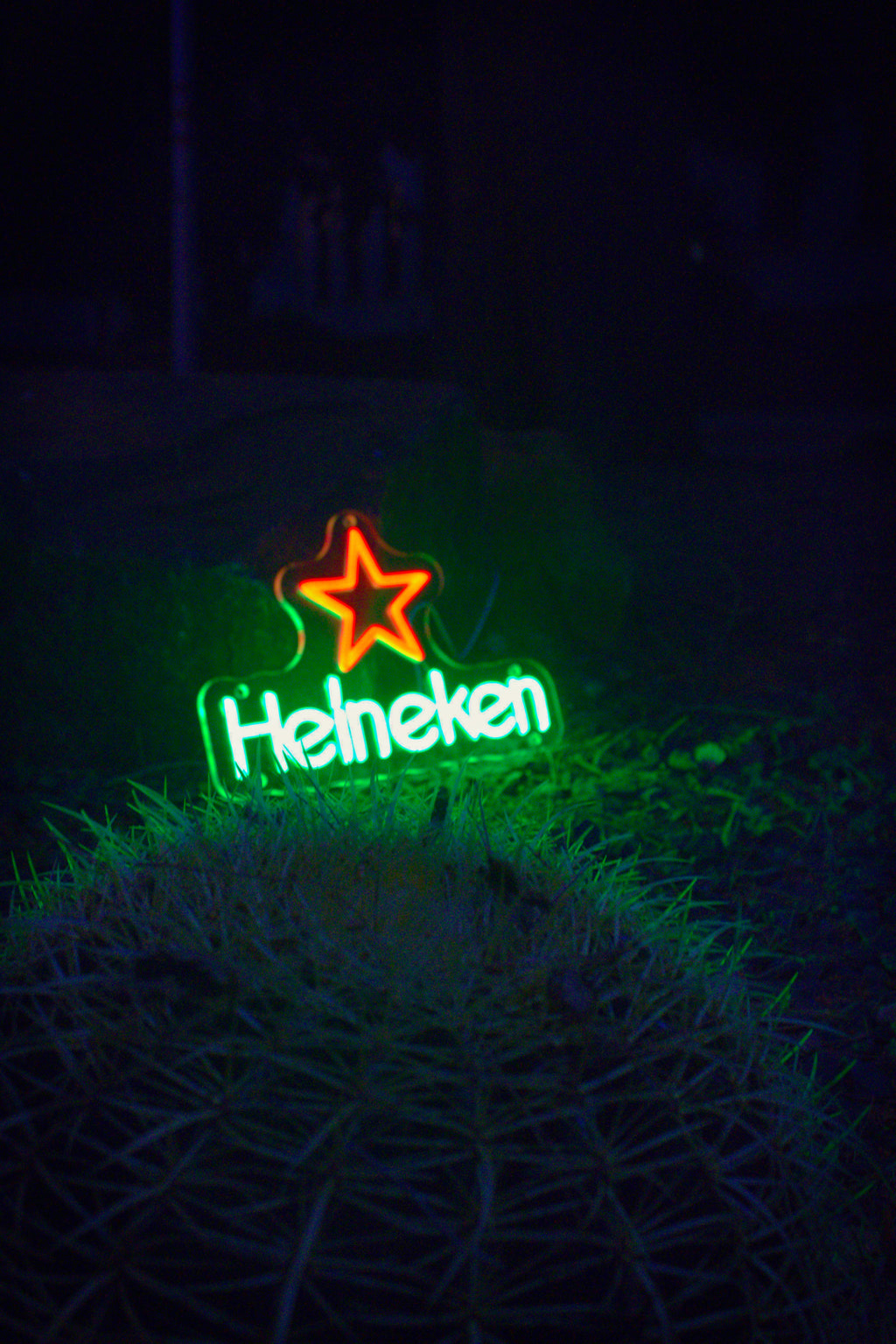 Heineken Pentagram LED Neon Sign