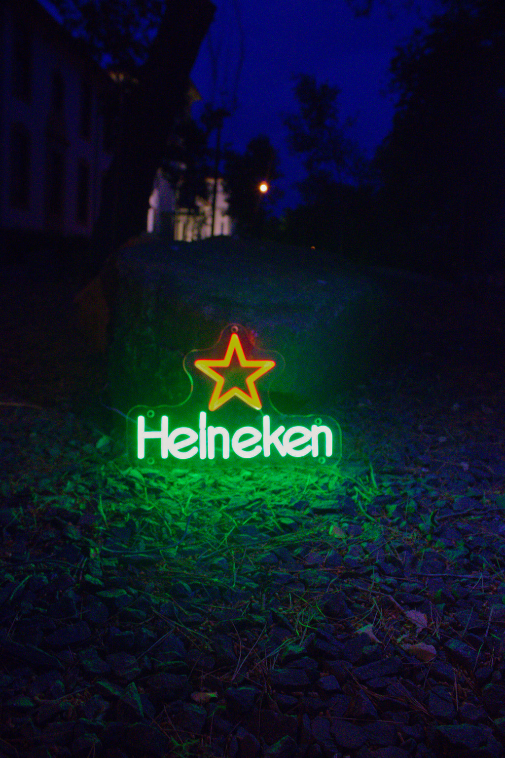 Heineken Pentagram LED Neon Sign