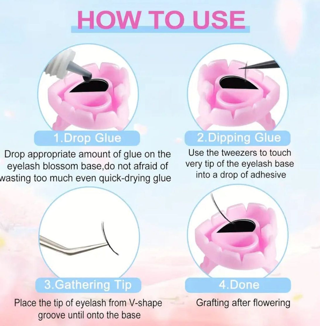 Heart-Shaped Glue Rings