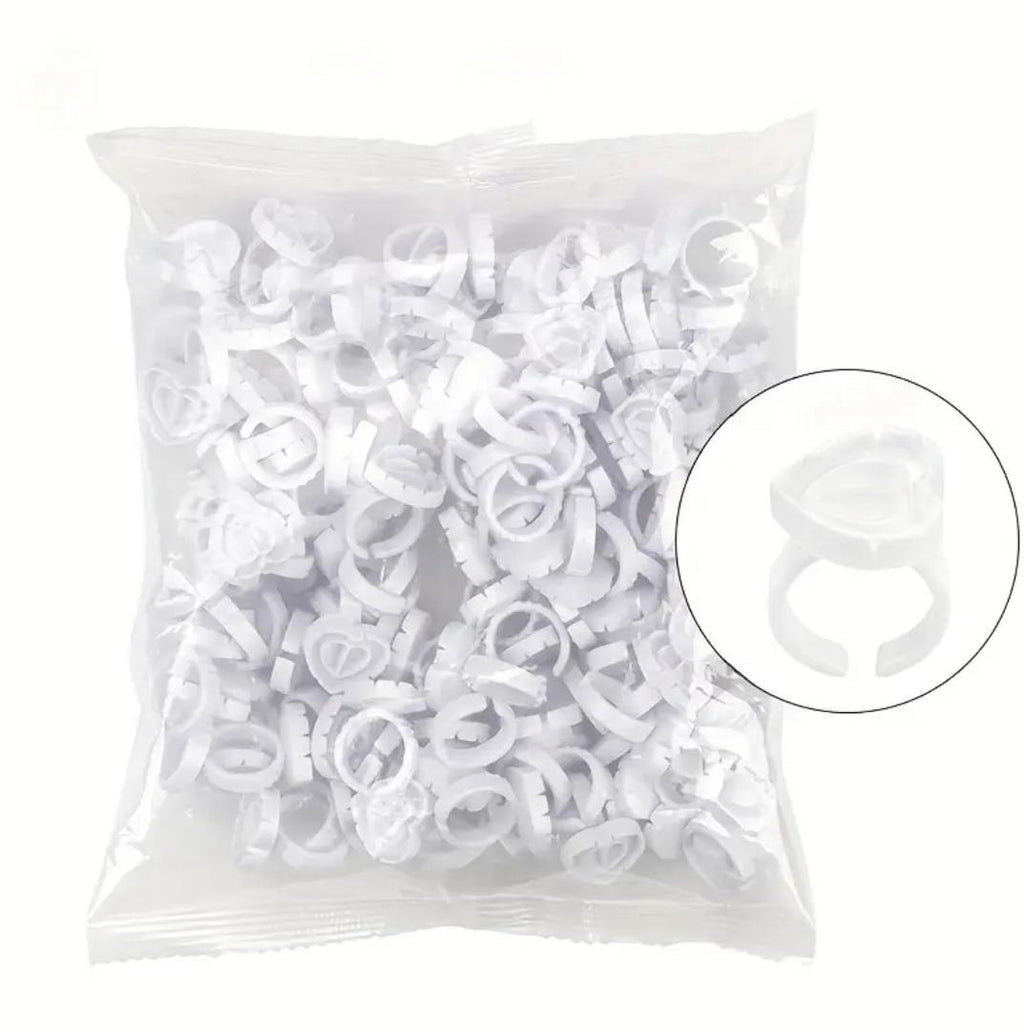 Heart-Shaped Glue Rings